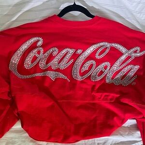 Disney Coke Cola Cropped Spirit Jersey Size XXL NWT